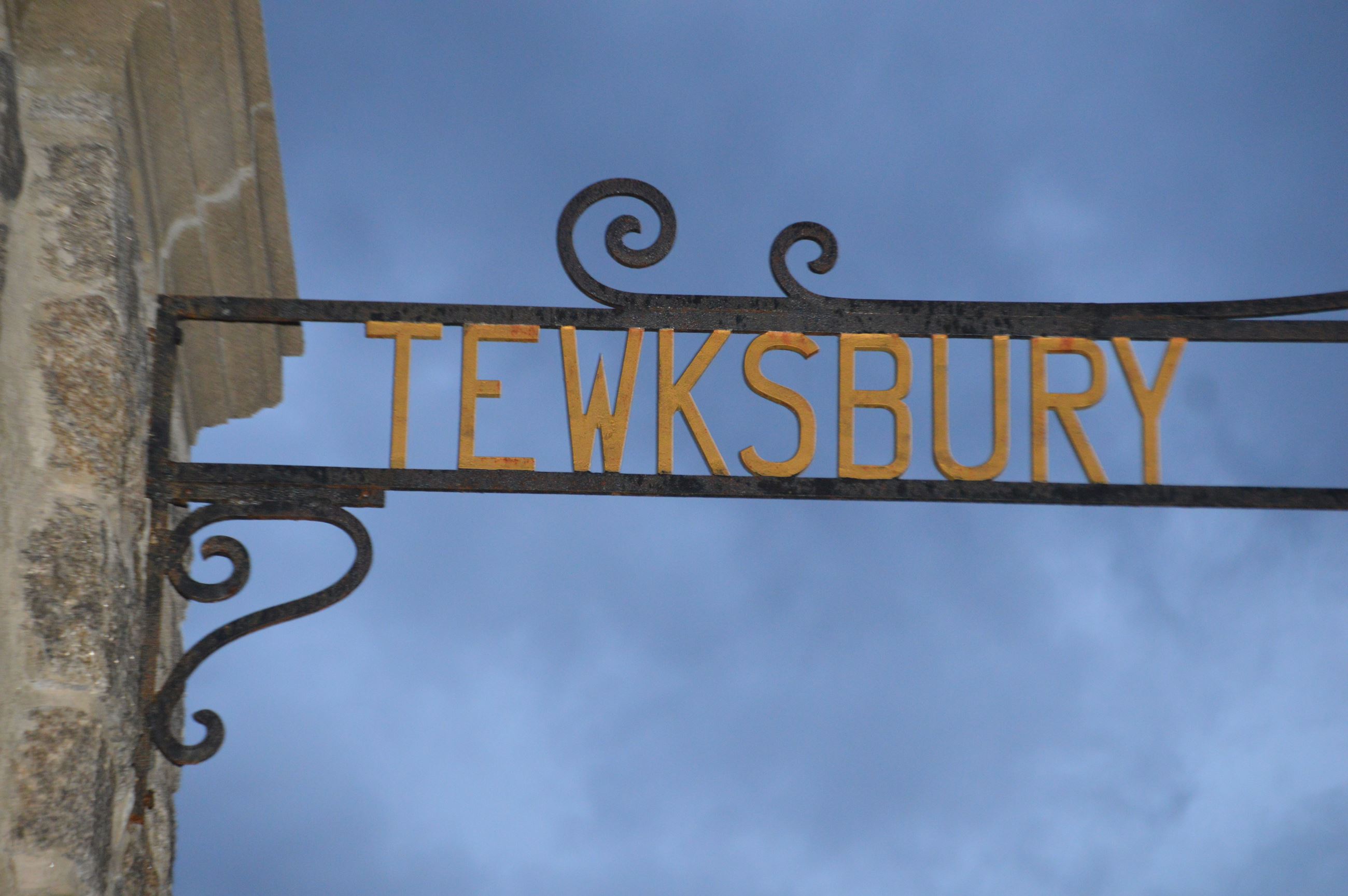 Tewksbury Metal Sign