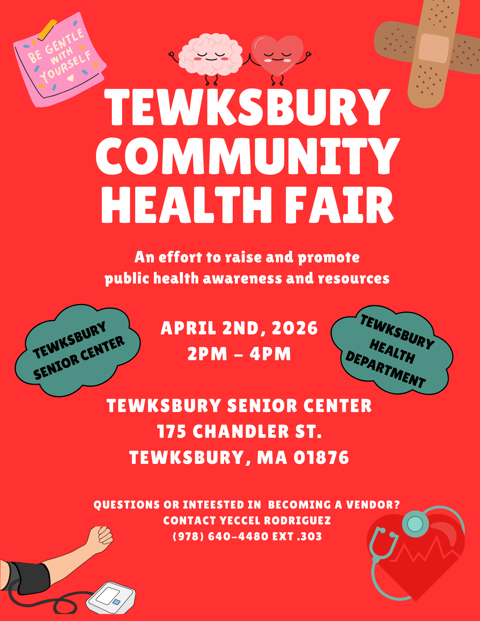 Senior Health Fair Flyer